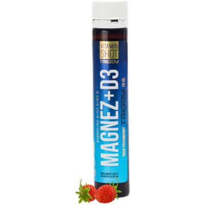Kompleks witamin i minerałów TRIGGY Magnez + D3 Shot (25 ml)
