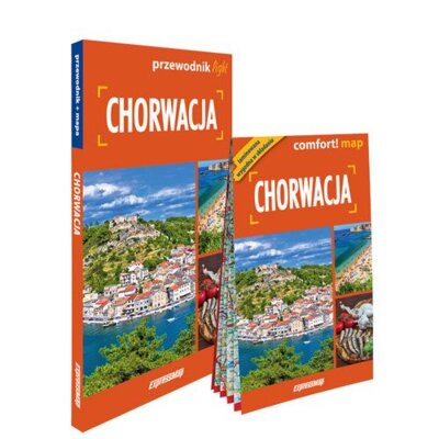 Chorwacja light przewodnik + mapa Ewelina Szeratics