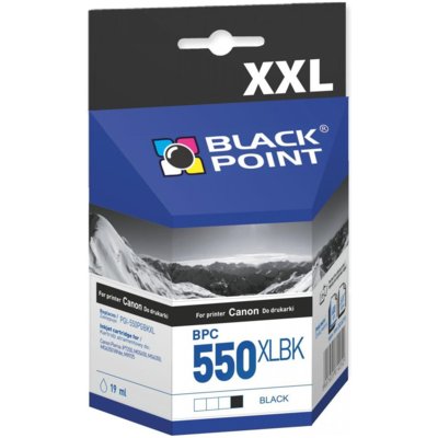 Tusz BLACK POINT do Canon PGI-550PGBKXL Czarny 19 ml BPC550XLBK