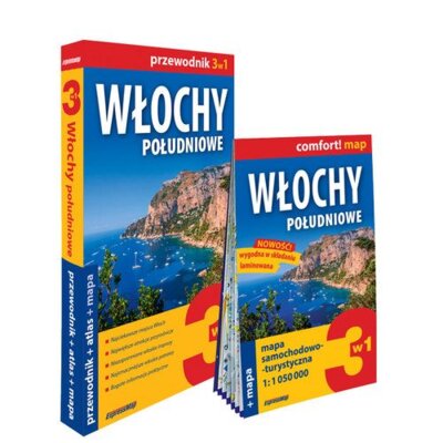 Włochy południowe zestaw przewodnikowy 3w1 2025 Praca zbiorowa
