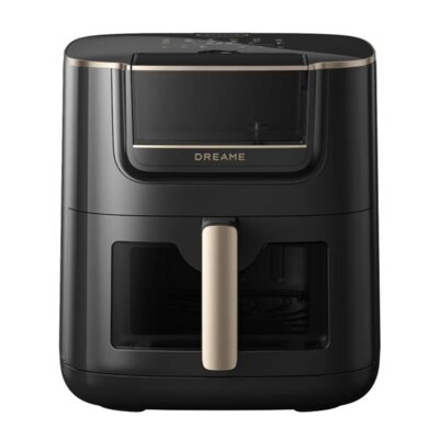 Air Fryer Frytkownica beztłuszczowa DREAME AF30 Czarny 7l z okienkiem do obserwacji postępów gotowania