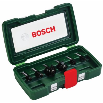 Zdjęcia - Wyposażenie warsztatu Bosch Zestaw frezów  Promoline  Promoline  (6 sztuk)
