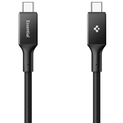 Kabel USB-C - USB-C SPIGEN EB10010CC Essential 100W 1 m Czarny