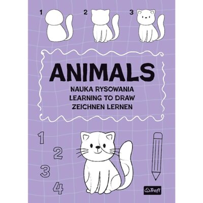 Zwierzęta. Nauka rysowania. Learning to draw