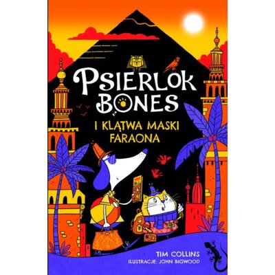 Psierlok Bones i klątwa maski faraona Tim Collins