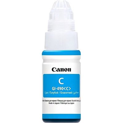 Tusz CANON GI-490 Niebieski 70 ml 0664C001