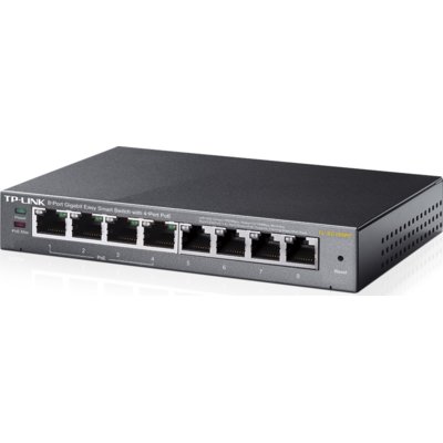 Switch TP-LINK TL-SG108PE Gigabit Ethernet, 8 portów, Funkcja PoE, Zarządzalny
