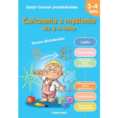 Ćwiczenia z myślenia dla 3-4-latka Aleksander Dumas