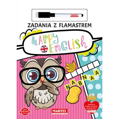 Zadania z flamastrem Happy English Praca zbiorowa