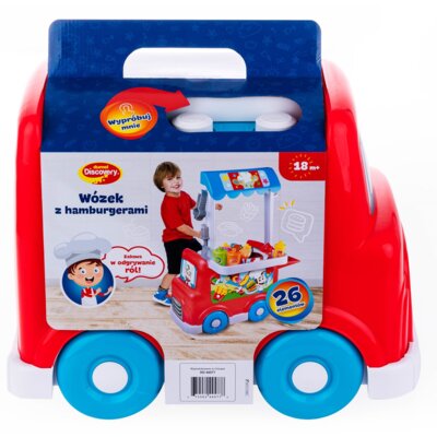 Zabawka DUMEL Discovery Wózek z hamburgerami DD 44577