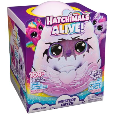 Figurka SPIN MASTER Hatchimals Alive Pufficorn 6069132