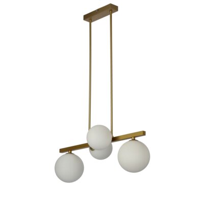 Lampa sufitowa CANDELLUX Kama 34-73426 Biało-złoty