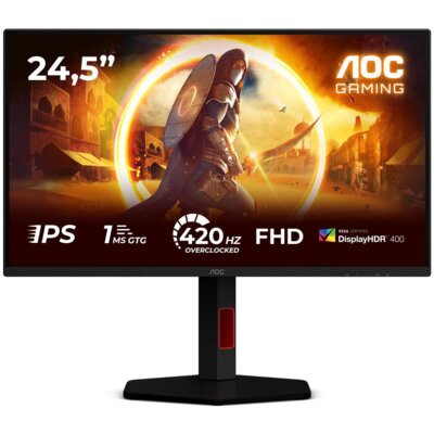 Monitor AOC 25G4KUR 24.5" 1920x1080px IPS 420Hz 0.3 ms [MPRT]