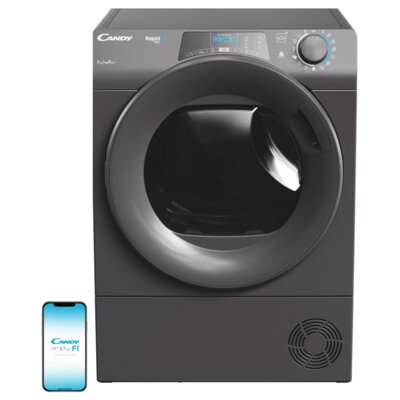 Suszarka CANDY RapidO Pro RP4 H7A2TRER-S z pompą ciepła 7 kg