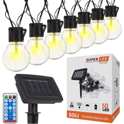 Girlanda solarna SUPERLED Soli 5193 + Pilot