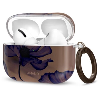 Etui na słuchawki TECH-PROTECT Lamano do Apple AirPods Pro 1/2 Velvet Night