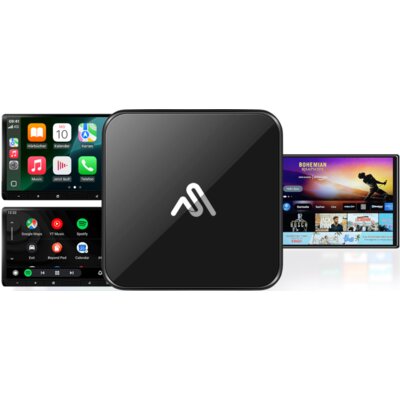 Adapter AUTOSKY CPHM-2 Bezprzewodowy CarPlay Android Auto Czarny