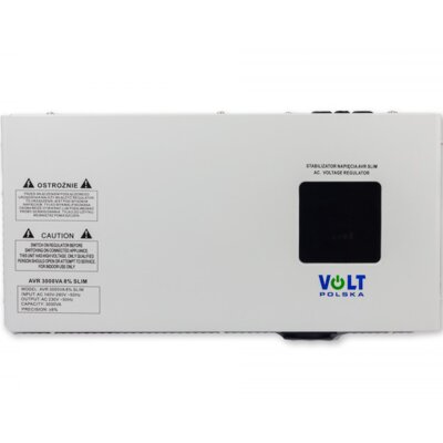 Stabilizator napięcia VOLT AVR 3000VA 8% Slim