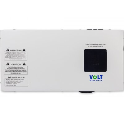 Stabilizator napięcia VOLT AVR 5000VA 8% Slim