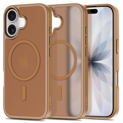 Etui TECH-PROTECT BasicMag MagSafe do Apple iPhone 17 Brązowy