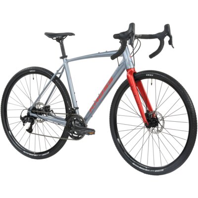 Rower gravel KROSS ESKER XPRT GRV U21 28 cali Grafitowo-bordowy