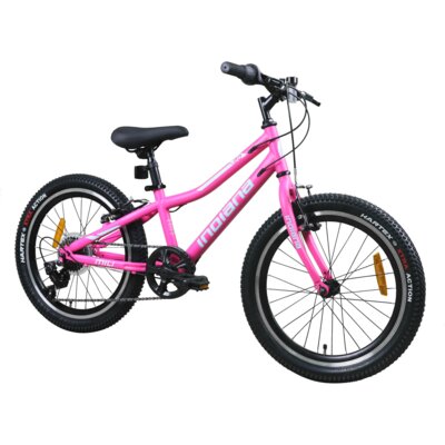 Rower dziecięcy INDIANA Mili 20 cali dla dziewczynki Różowy