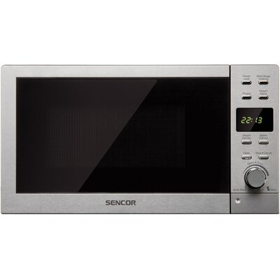 Kuchenka mikrofalowa SENCOR SMW 6022 800W średnica 24.5 cm pojemność 20L Stal nierdzewna