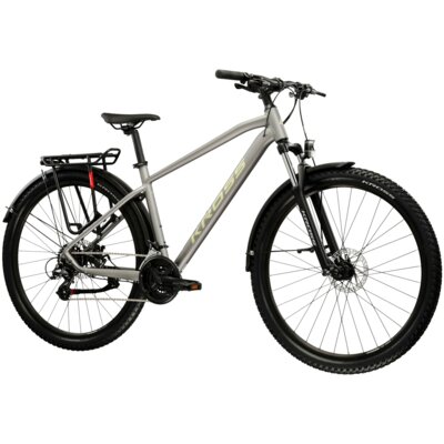 Rower górski MTB KROSS XPRT SUV M18 29 cali męski Srebrno-szampański