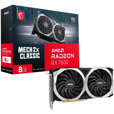 Karta graficzna MSI Radeon RX 7600 Mech 2X Classic OC 8GB