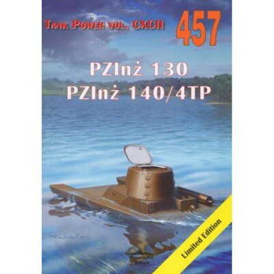 Tank Power vol. CXCII 457 PZInż 130 PZInż 140/4TP Janusz Ledwoch