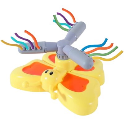 Duża Fontanna Ogrodowa Do Wody Ogrodu Zraszacz Pompa Wiatrak Rurki Motylek 99925