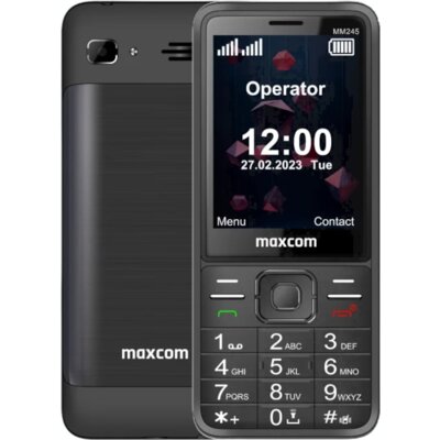 Telefon MAXCOM Classic MM245 4G Czarny