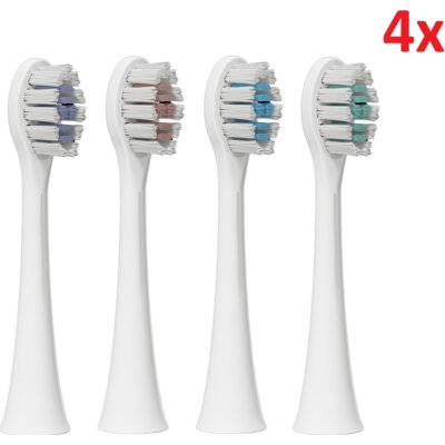 Oryginalna końcówka szczoteczki BE LUCENT Prism Heads Wielokolorowy (4 szt.) (Nadwrażliwość zębów)