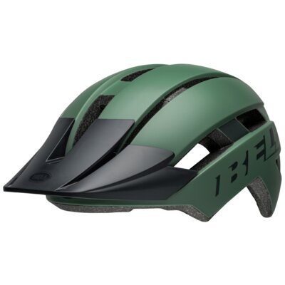 Kask rowerowy BELL Sidetrack II Zielony mat dla Dzieci (rozmiar uniwersalny)