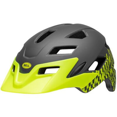 Kask rowerowy BELL Sidetrack Czarno-żółty dla Dzieci (47-54 cm)