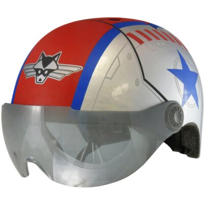 Kask rowerowy RASKULLZ Flying Ace Wielokolorowy dla Dzieci (rozmiar S)