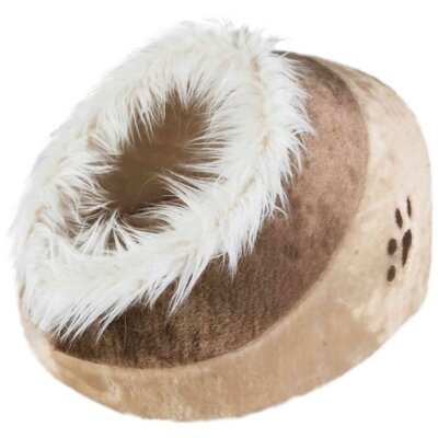 Legowisko TRIXIE Jaskinia Minou Beżowo-brązowy S 35 x 26 x 41 cm