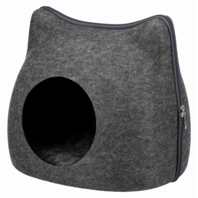 Legowisko dla kota TRIXIE Cat Filc Antracytowy S 38 x 35 x 37 cm
