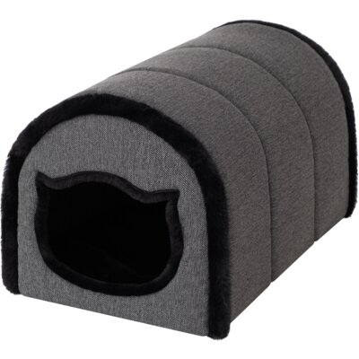 Legowisko dla kota DOGGY R2 Gatto Inari Czarny S 33 x 51 x 30 cm