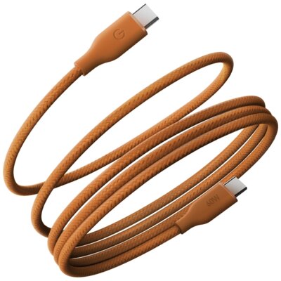 Kabel USB-C - USB-C ENERGEA Helix 60 60W 1.5 m Pomarańczowy