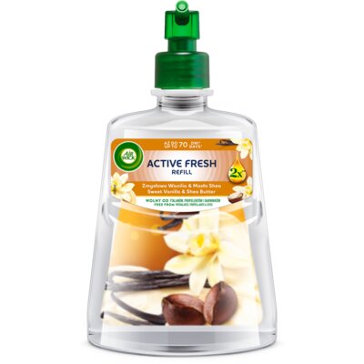 Wkład do odświeżacza powietrza AIR WICK Active Fresh Zmysłowa wanilia i masło shea 228 ml