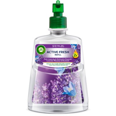 Wkład do odświeżacza powietrza AIR WICK Active Fresh Pola lawendy i niebieskie dzwonki 228 ml