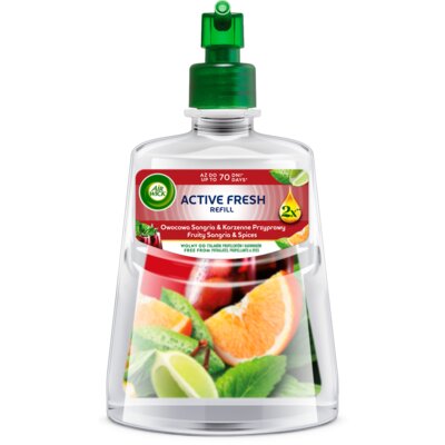 Wkład do odświeżacza powietrza AIR WICK Active Fresh Owocowa sangria i korzenne przyprawy 228 ml