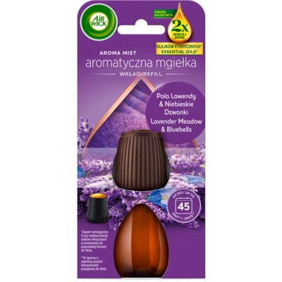 Wkład do odświeżacza powietrza AIR WICK Aroma Mist Pola lawendy i niebieskie dzwonki 20 ml