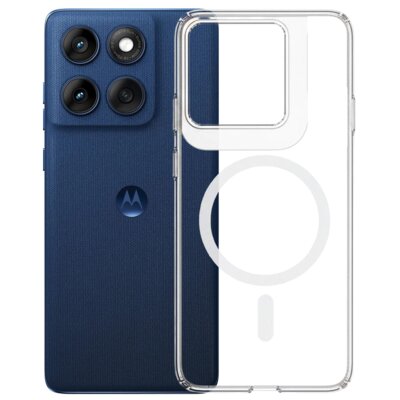 Etui XLINE Clear Guardx MagSafe do Motorola Edge 60 Pro Przezroczysty