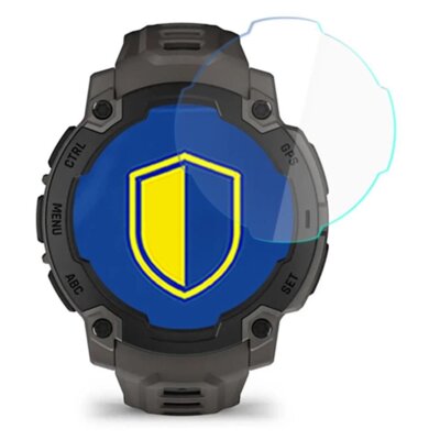 Szkło hybrydowe 3MK Hardy Fusion Watch Protection do Garmin Instinct E 45mm