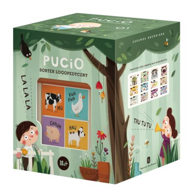 Zabawka edukacyjna NASZA KSIĘGARNIA Pucio Sorter logopedyczny