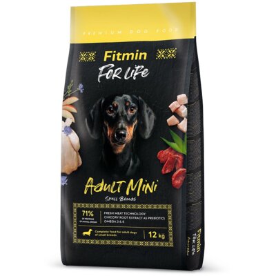 Karma dla psa FITMIN Dog For Life Adult Mini 4 x 12 kg