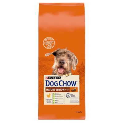 Karma dla psa PURINA Dog Chow Mature Senior z Kurczakiem 4 x 14 kg