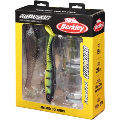 Zestaw woblerów BERKLEY PowerBait Cullshad 20 cm + szklanki